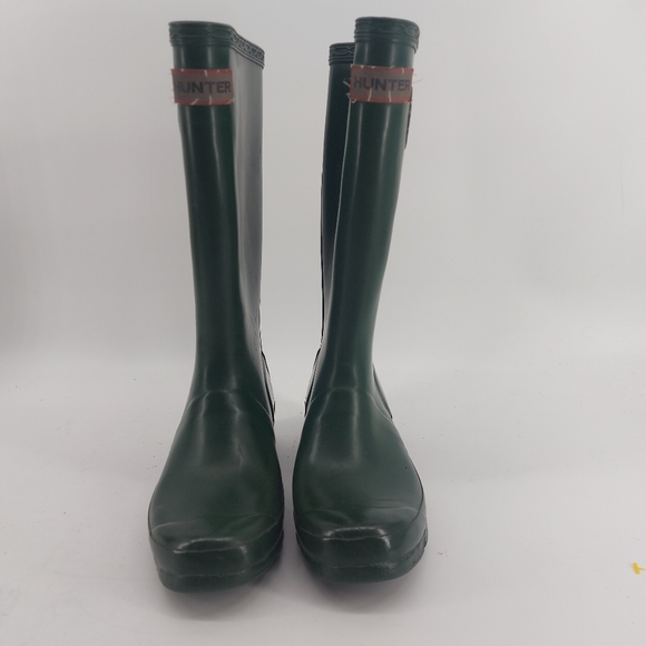 Hunter Young Hunter Green Rain Boots - Picture 3 of 6